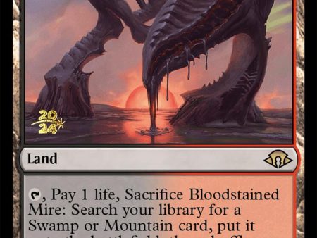 Bloodstained Mire [Modern Horizons 3 Prerelease Promos] Hot on Sale