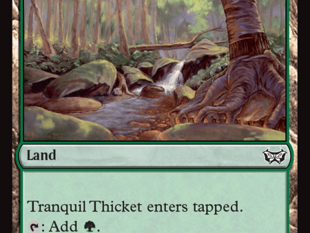 Tranquil Thicket [Duskmourn: House of Horror Commander] Sale