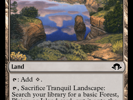 Tranquil Landscape (Ripple Foil) [Modern Horizons 3] Cheap