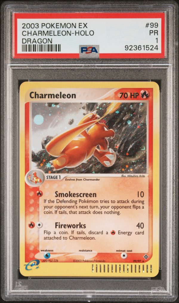 Charmeleon 99 97 Ex Dragon PSA 1 92361524 Hot on Sale