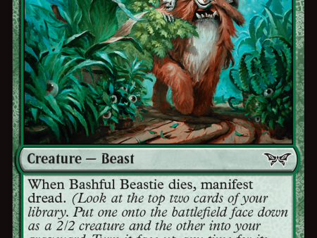 Bashful Beastie [Duskmourn: House of Horror] For Discount