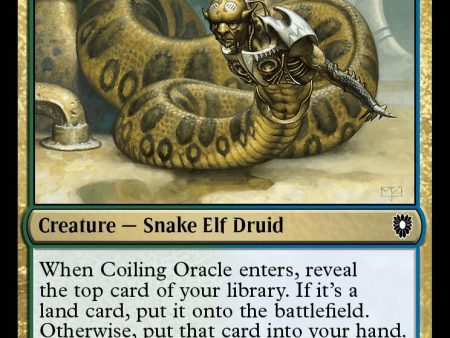 Coiling Oracle [Bloomburrow Commander] For Sale