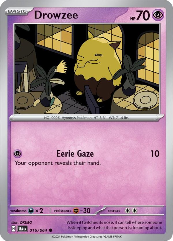 Drowzee (016 064) [Scarlet & Violet: Shrouded Fable] Online Sale