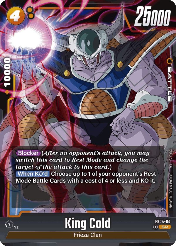 King Cold [Starter Deck: Frieza] For Cheap