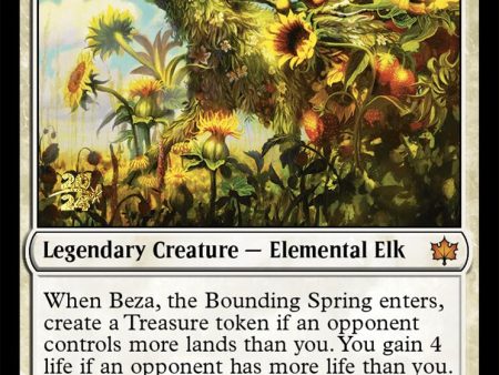 Beza, the Bounding Spring [Bloomburrow Prerelease Promos] Supply