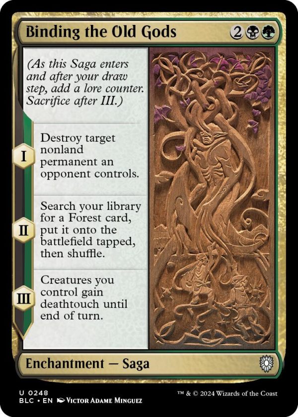 Binding the Old Gods [Bloomburrow Commander] Cheap