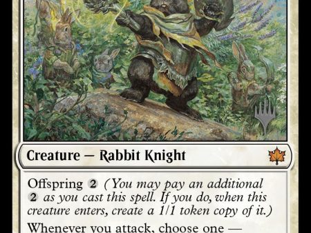 Warren Warleader (Promo Pack) [Bloomburrow Promos] Discount