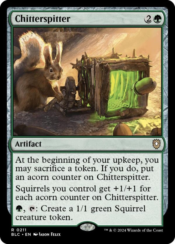 Chitterspitter [Bloomburrow Commander] Online