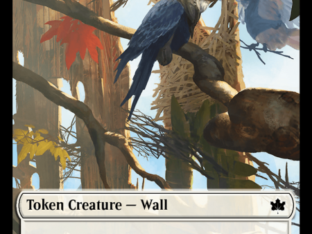 Wall Token [Bloomburrow Tokens] For Sale