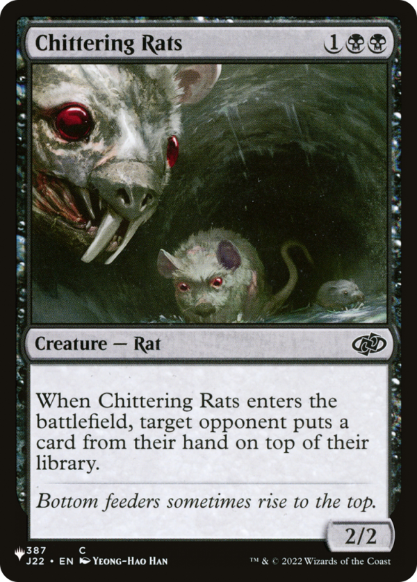 Chittering Rats [The List] For Discount