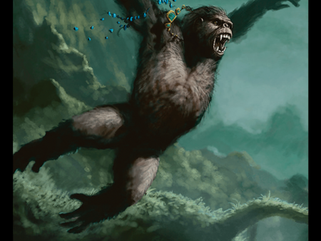 Ape    Plant Double-Sided Token [Modern Horizons 3 Commander Tokens] Supply