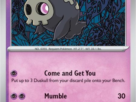 Duskull (018 064) [Scarlet & Violet: Shrouded Fable] Online now