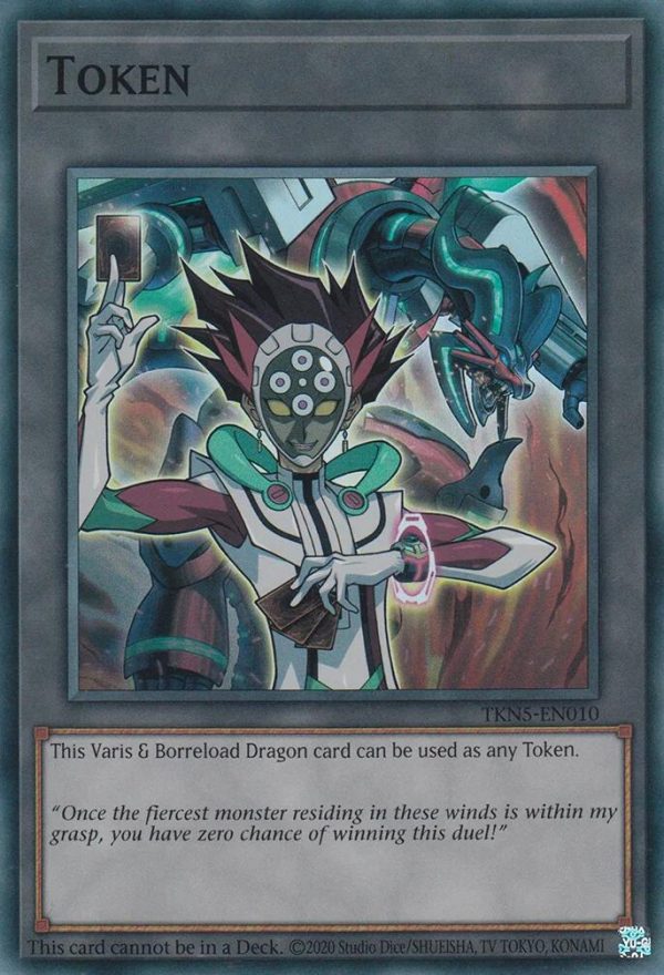 Token: Varis and Borreload Dragon [TKN5-EN010] Super Rare Online