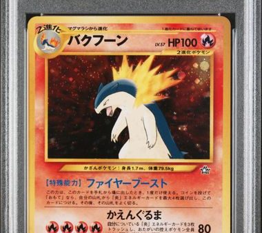 Typhlosion JPN 157 Neo Genesis PSA 10 78747365 Supply