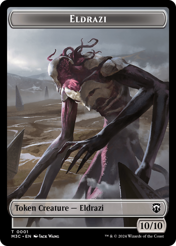 Eldrazi    Spirit Double-Sided Token [Modern Horizons 3 Commander Tokens] For Sale