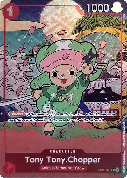 Tony Tony.Chopper (English Version 1st Anniversary Set) [One Piece Promotion Cards] Hot on Sale