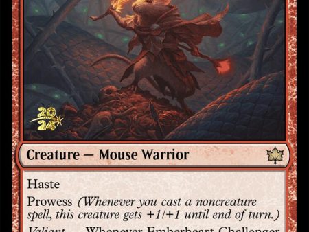 Emberheart Challenger [Bloomburrow Prerelease Promos] Sale