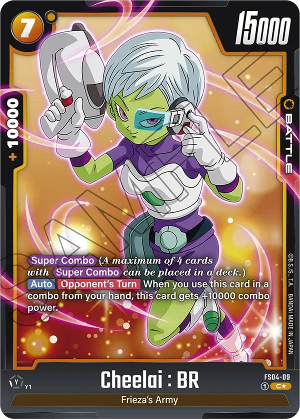 Cheelai : BR (Bonus Pack Alternate Art) [Starter Deck: Frieza] Supply