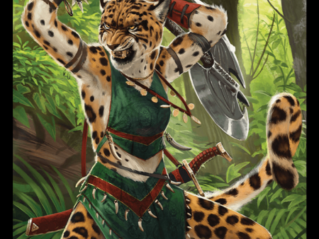 Cat Warrior Token [Modern Horizons 3 Tokens] Discount