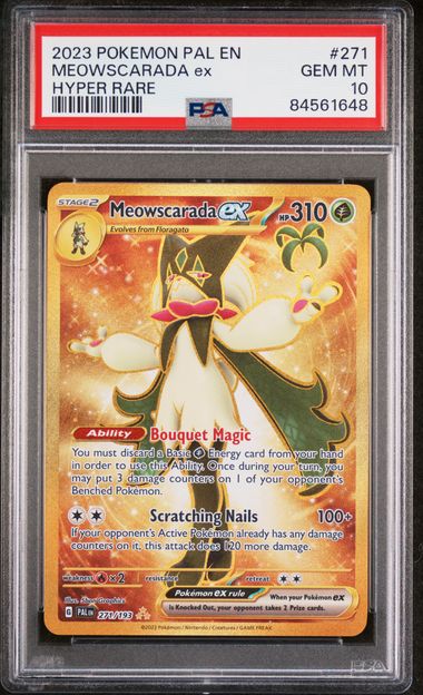 Meowscarada ex 271 193 Paldea Evolved PSA 10 84561648 Supply