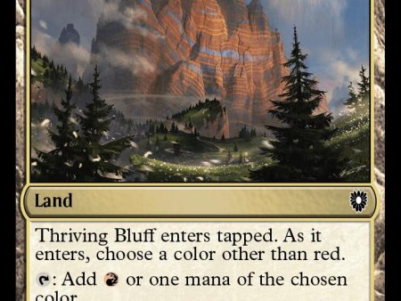 Thriving Bluff [Bloomburrow Commander] Online Sale