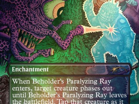 Beholder s Paralyzing Ray - Oubliette (Rainbow Foil) [Secret Lair Drop Series] For Cheap