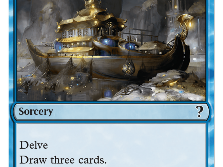 Treasure Cruise (White Border) [Mystery Booster 2] For Sale