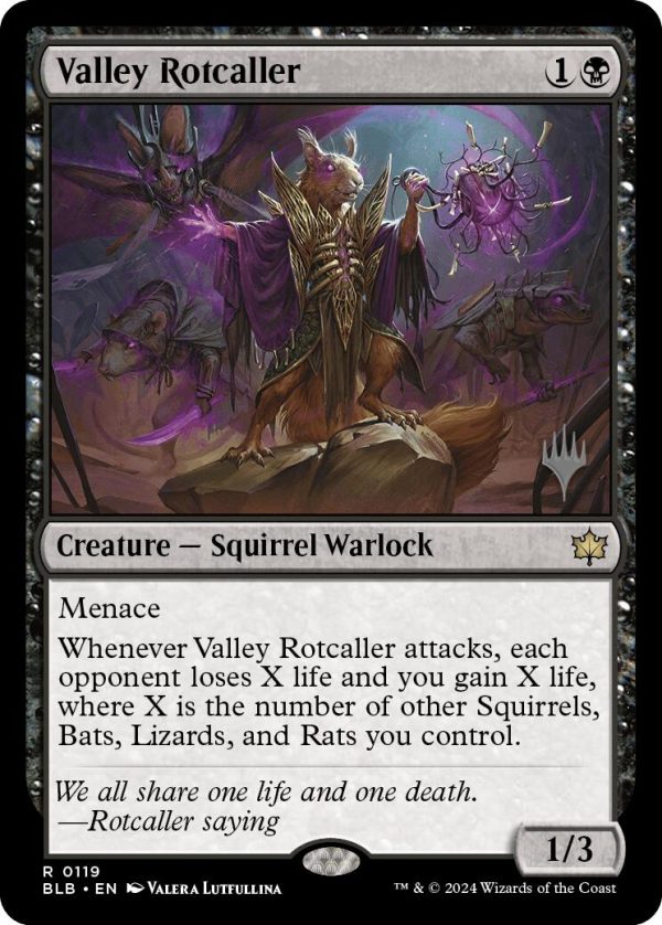 Valley Rotcaller (Promo Pack) [Bloomburrow Promos] Online