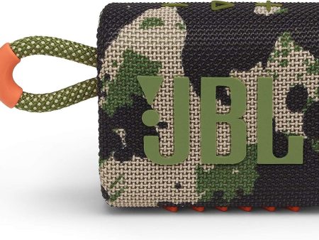 JBL Go 3 Portable Bluetooth Speaker Camo - Certified Refurbished Discount