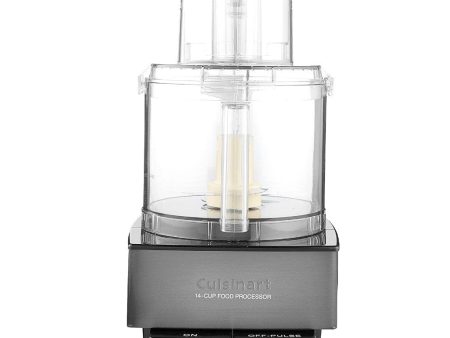 Cuisinart 14 Cup Food Processor Custom, Black - Certified Refurbished Online