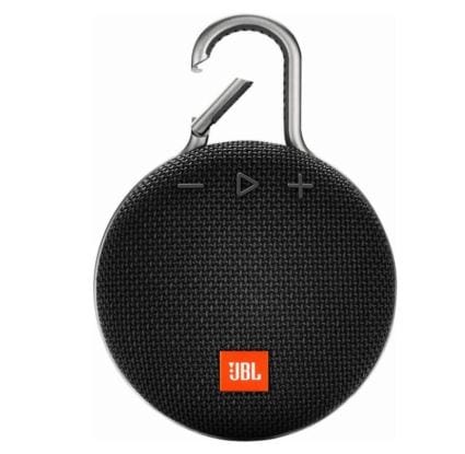 JBL Clip 3 Portable Waterproof Bluetooth Speaker, Black - Certified Refurbished Sale