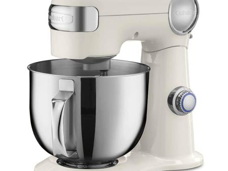 Cuisinart 5.5 QT 12 Speeds Stand Mixer Coconut Cream - Certified Refurbished Cheap