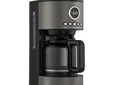 Cuisinart 12 Cup Coffeemaker, Stainless Steel Black - Certified Refurbished Supply