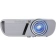 ViewSonic PJD5553LWS-S Wide-Screen 1280 x 800 3200 ANSI Lumen WXGA DLP Projector - Certified Refurbished Online now