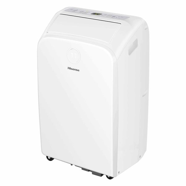 Hisense 550 sq.ft Built-in Heat and WiFi 8,000 BTU SACC Dual Hose Portable Air Conditioner - Certified Refurbished on Sale