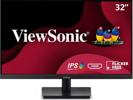 ViewSonic VA3209M 32  Full HD 1080p th Frameless 75Hz, Dual Speakers Home and Office IPS Monitor - Certified Refurbished Cheap