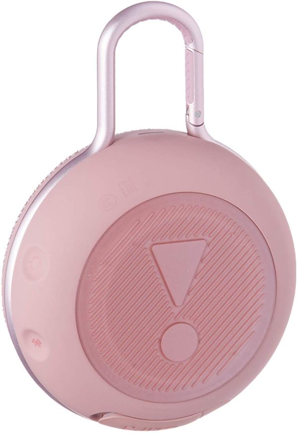 JBL Clip 3 Portable Bluetooth Speaker Pink - Certified Refurbished For Sale