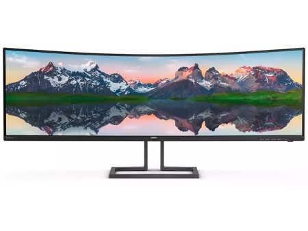 Philips 48.8  5120x1440 165Hz Dual QHD Curved Monitor - Certified Refurbished For Discount