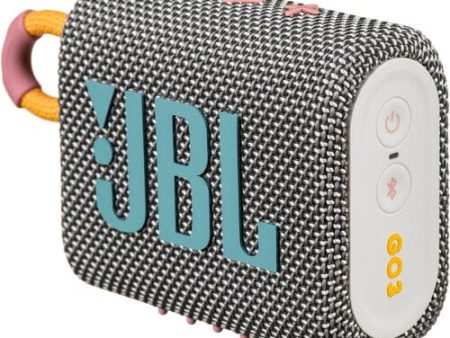 JBL Go 3 Portable Waterproof Bluetooth Speaker, Gray - Certified Refurbished Online