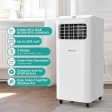 Hisense 250-sq.ft 6,000 BTU SACC   8,000 BTU ASHRAE 115-Volt Ultra-Slim Portable Air Conditioner - Certified Refurbished For Discount