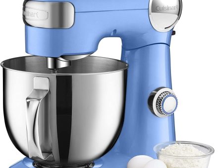 Cuisinart 5.5 Qt Stand Mixer, Blue - Certified Refurbished For Cheap