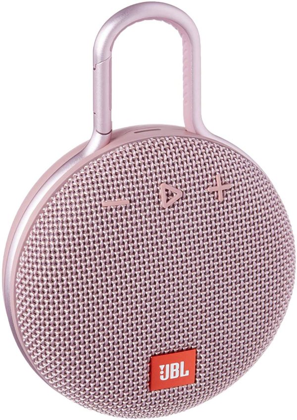 JBL Clip 3 Portable Bluetooth Speaker Pink - Certified Refurbished For Sale