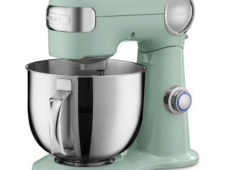 Cuisinart Precision Master 5.5-Quart 12-Speed, Stand Mixer, Agave Green - Certified Refurbished Fashion