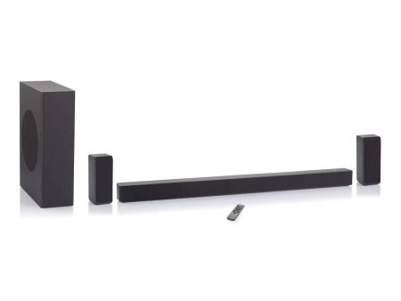 Onn 37  5.1 Dolby Audio 700 Watt Bluetooth 6-Speaker Soundbar with Wireless Subwoofer - Certified Refurbished For Cheap