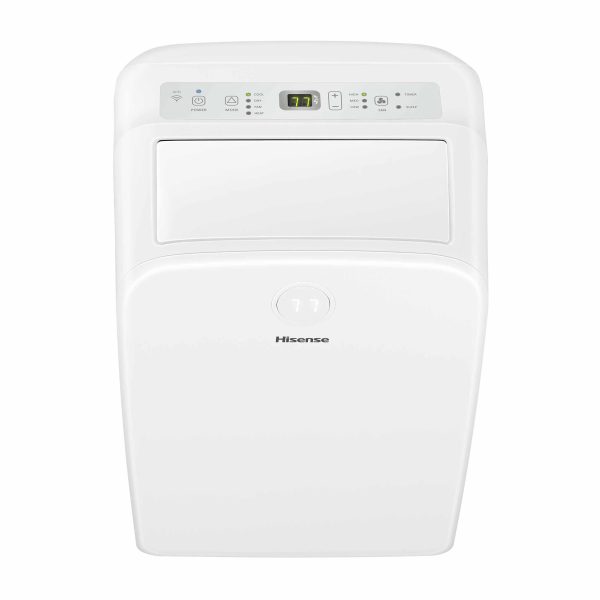 Hisense 550 sq.ft Built-in Heat and WiFi 8,000 BTU SACC Dual Hose Portable Air Conditioner - Certified Refurbished on Sale