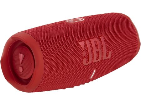 JBL Charge 5 Portable Waterproof Bluetooth Wireless Speaker, Red - Certified Refurbished on Sale