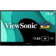 ViewSonic VX1655-4K-OLED 16  4K UHD 2 Way Powered 60W USB C, Mini HDMI, Dual Speakers Portable OLED Monitor - Certified Refurbished Fashion