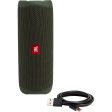 JBL Flip 5 Waterproof Bluetooth Speaker Forest Green - Certified Refurbished Discount