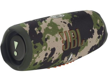 JBL Charge 5 Portable Waterproof Bluetooth Wireless Speaker, Camo - Certified Refurbished Online now