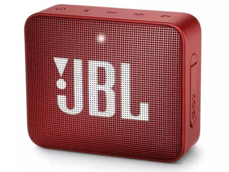 JBL Go 2 Portable Bluetooth Speaker, Ruby Red - Certified Refurbished Sale